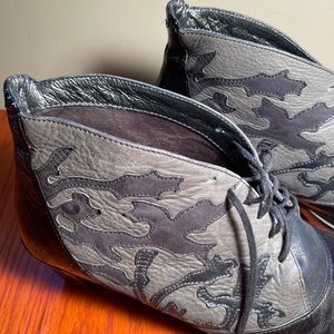 NAOT leather ankle boots. Size 39.5